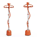 Orange Vertical Garment Steamers Essential Household Appliances For Home Use