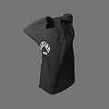 Classic Black Harvard University T shirt with White Printed Logo Design