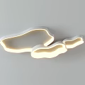 modern ceiling lamp 3d model