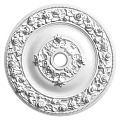 European-style lamp panel gypsum component carved 3d model