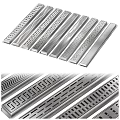 Bathroom Accessories Stainless Steel Shower Drains with Various Patterns and Designs for Modern Bathroom