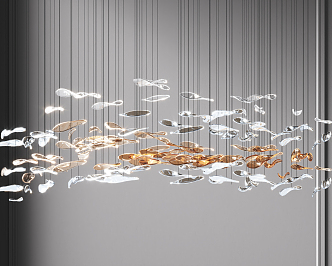 Modern Chandelier Art Chandelier 3d model