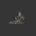 Castle Ancient Site Ancient Site Ancient Site Ruins Bastion Ancient Castle Ancient Ruins Realistic 3d model