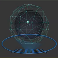 Advanced Structured 3D Spherical Projection Monitoring With Real Time Network Security