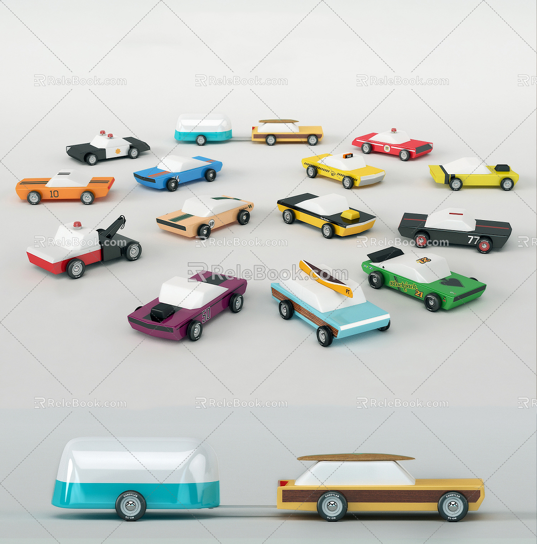 Modern Toys 3d model