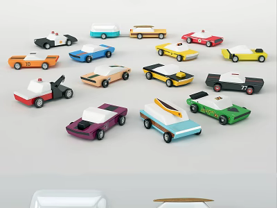 Modern Toys 3d model