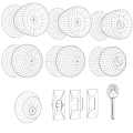 Silver Metal Door Knobs Locks And Keys In Various Home Hardware Styles