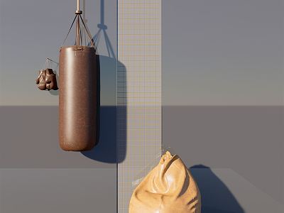 Modern Boxing Sandbag Boxing Bag Sandbag Boxing Bag Boxing Set Sports Sandbag Fitness Equipment model