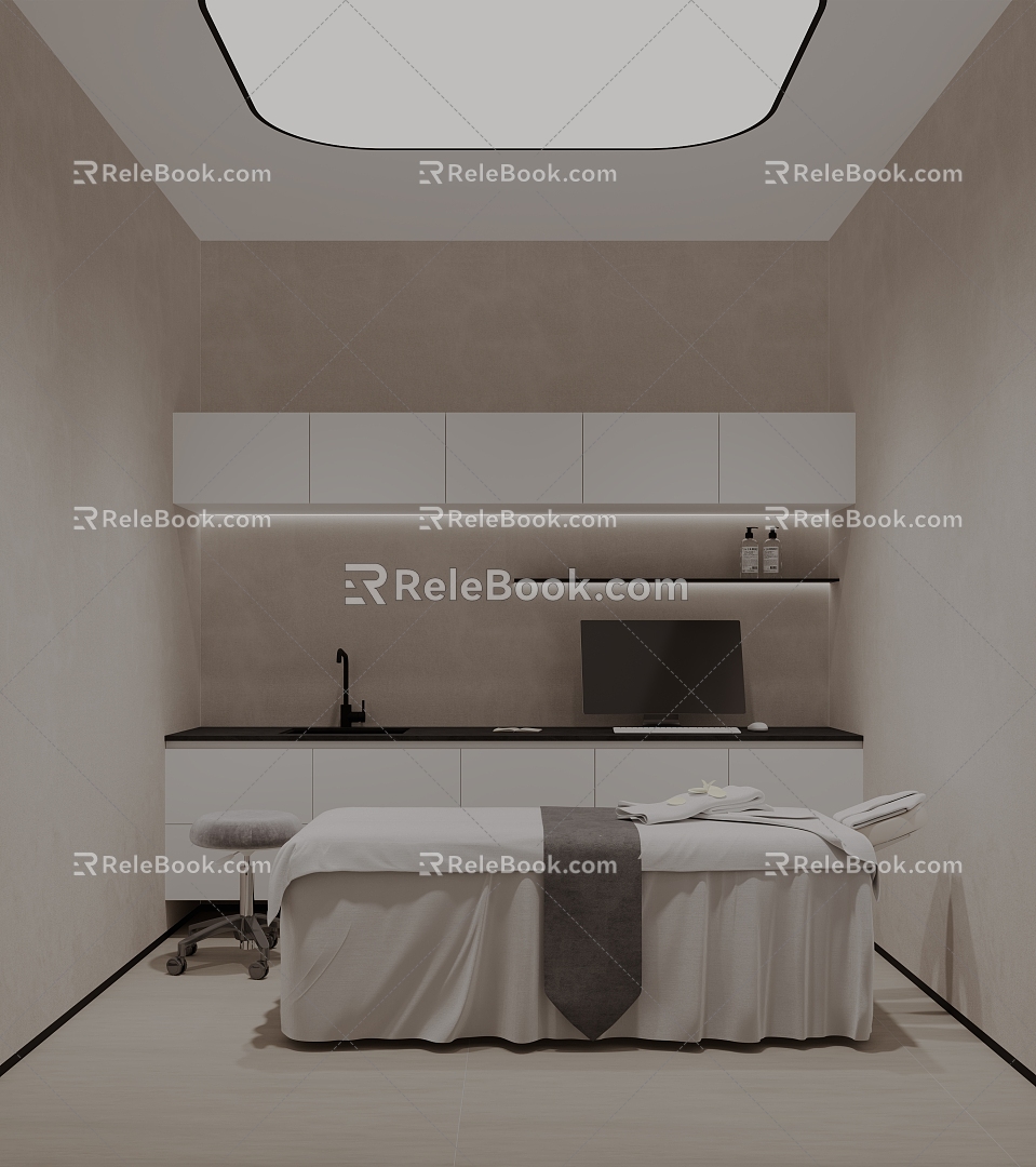 Modern SPA Medical Beauty Room model