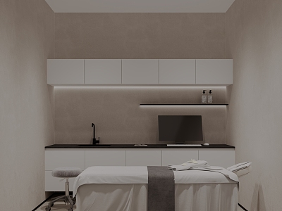 Modern SPA Medical Beauty Room model