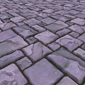 Natural Texture Irregularly Shaped Stone Floor Tiles With Chinese Characters