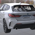 2024 BMW 118i Car Sedan 3d model