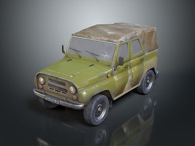 Bulletproof Car Armed Jeep Armed Car Armed Bulletproof Car Military Jeep Off-road Jeep Humvee 3d model