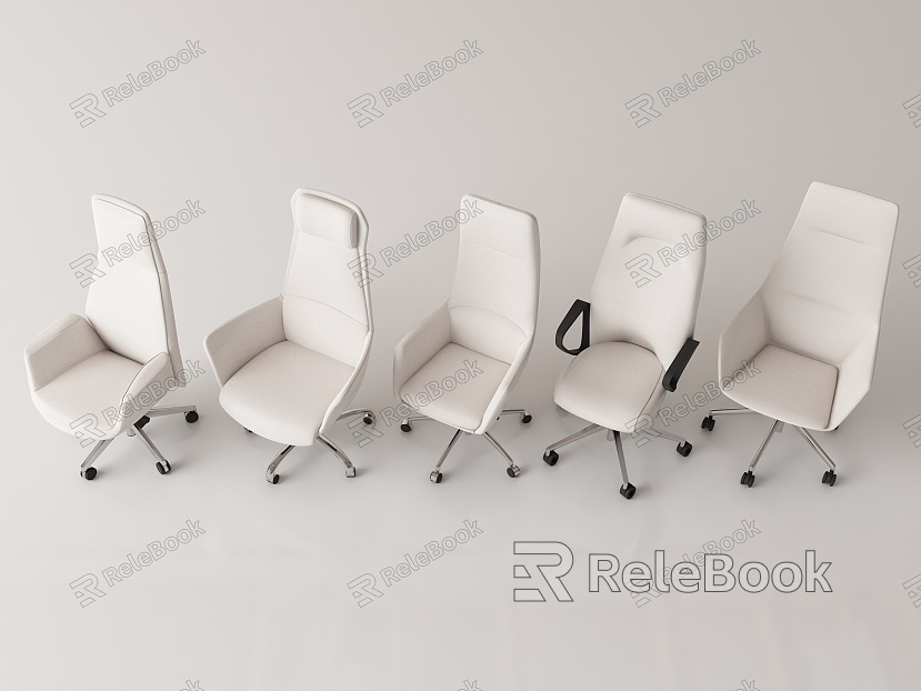 Modern office chair model