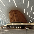 Modern Concert Hall 3d model