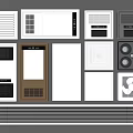 Various Types Of Ventilation Grilles Air Vents And Exhaust Fans