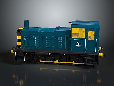 vintage train steam train carriage locomotive head steam carriage train vehicle 3d model