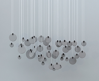 Modern Chandelier Decorative Chandelier Combination 3d model