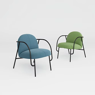 Modern Sofa Chair Leisure Chair Outdoor Chair 3d model