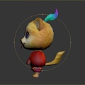 Fox Cartoon Fox Small Fox Cartoon Characters Cartoon Animals Cartoon Small Animals Game Characters 3d model