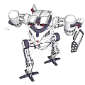 Modern robot deformation robot toy 3d model