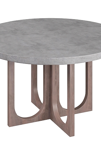 Dining table Round table Marble dining table 3d model