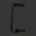 Robust Black Curved Metal Mechanical Equipment Component For Industrial Machinery