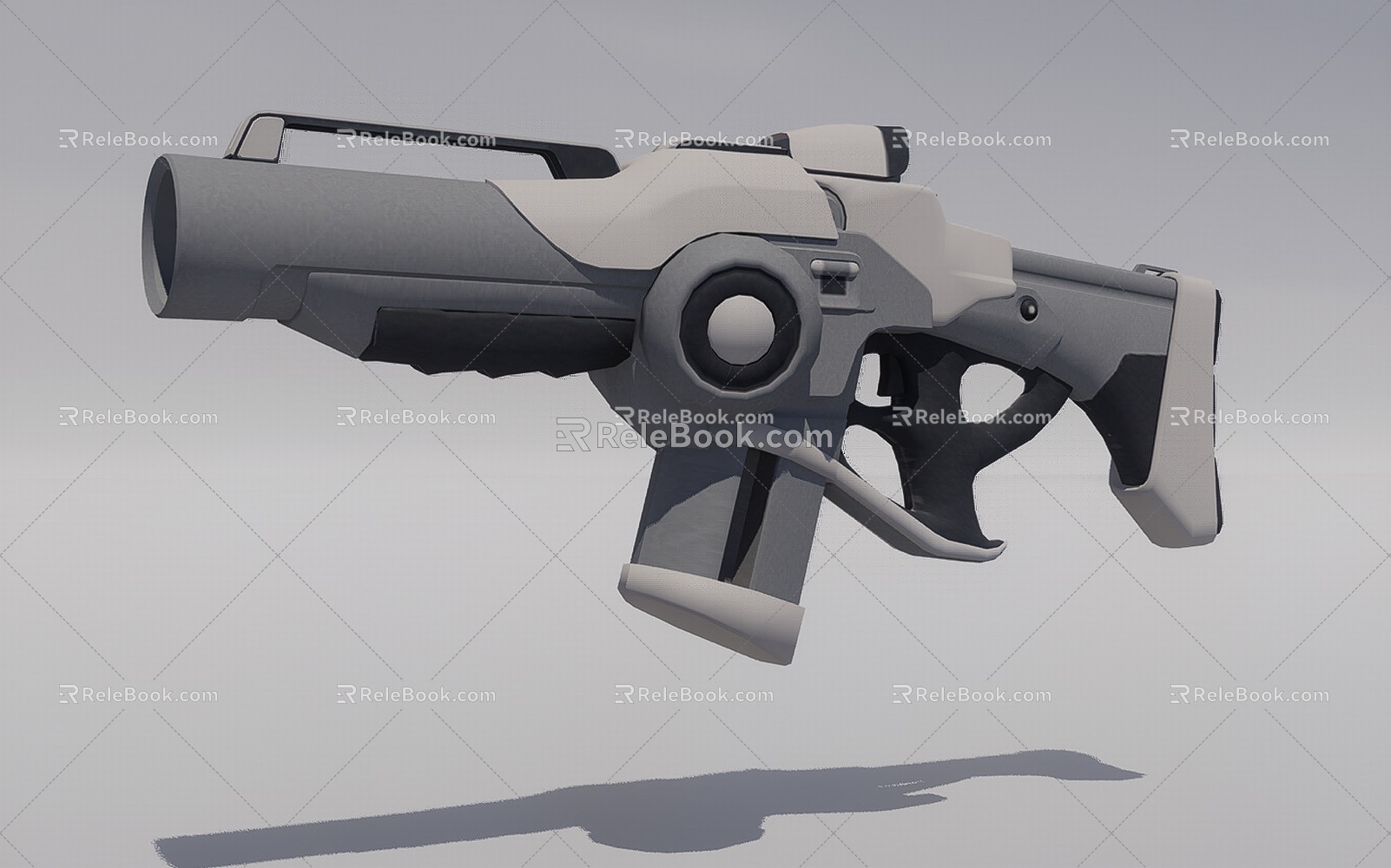 Sci-fi Gun 3d model