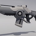 Sci-fi Gun 3d model