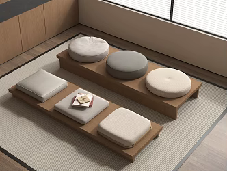 Modern Cushion 3d model