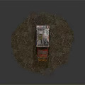 Weathered Red Truck With Front Snow Plow And Custom Roof Structure Build