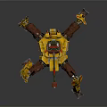 Modern Robots 3d model