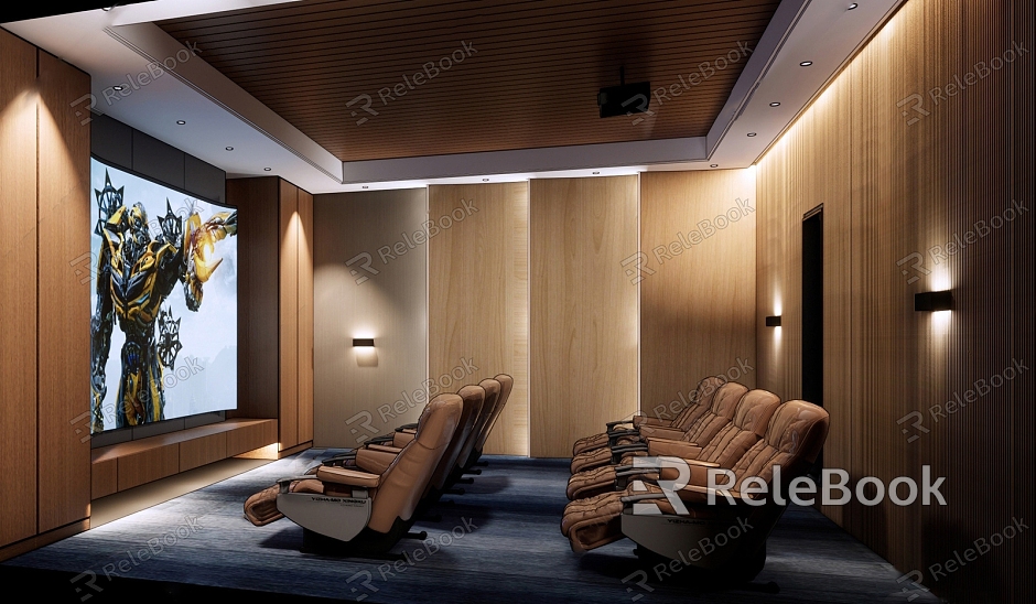 modern video room model