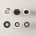 Modern Downlights and Spotlights in Black White Gold With Sleek Design and Various Styles
