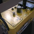Yellow Commercial Equipment With Digital Display Control Knob Handle And Support Feet