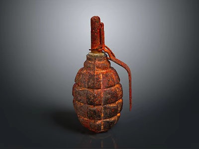 Grenade Grenade Gun Grenade Grenade Ammunition Military Grenade Smoke Bomb Science Fiction Grenade Throwing Weapon 3d model