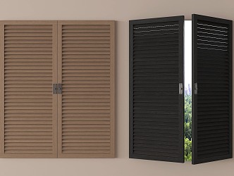 modern blinds venetian blinds 3d model