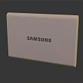 Samsung Pink Laptop Featuring Sleek Design And Portable Computing Experience 3d model
