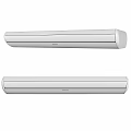 Hitachi White Wall Mounted Air Conditioners With Modern Design Features 3d model