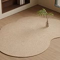 Middle Style Carpet 3d model