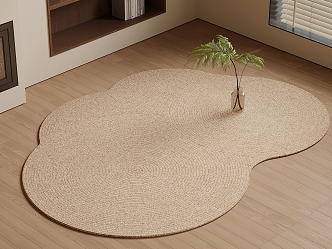 Middle Style Carpet 3d model