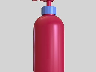 Shampoo Bottle 3d model