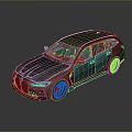 Black Wagon Car With Modern Sleek Design And Glossy Exterior Black Alloy Wheels