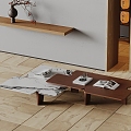 Modern coffee table 3d model