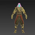 Next Generation PBR Military Generals Ancient Generals General Fierce Generals General Warriors Ares Marshal Deputy Generals Escort Division 3d model