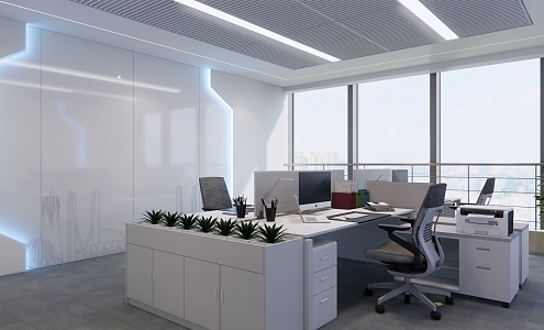 Office space 3d model