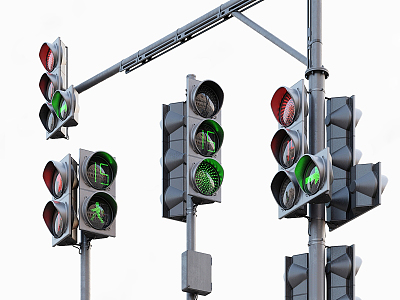 Modern Traffic Light Traffic Light model