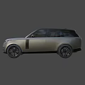 Modern Luxury Silver SUV with Sleek Exterior Design LED Headlights and Black Wheels