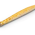 Modern Python Gold Python Low-fidelity True Yellow Python 3d model