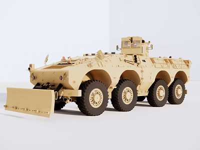 Modern Infantry Fighting Vehicle Wheeled Infantry Fighting Vehicle model